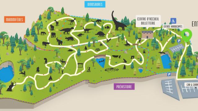 Carte Parc De La Préhistoire De Bretagne