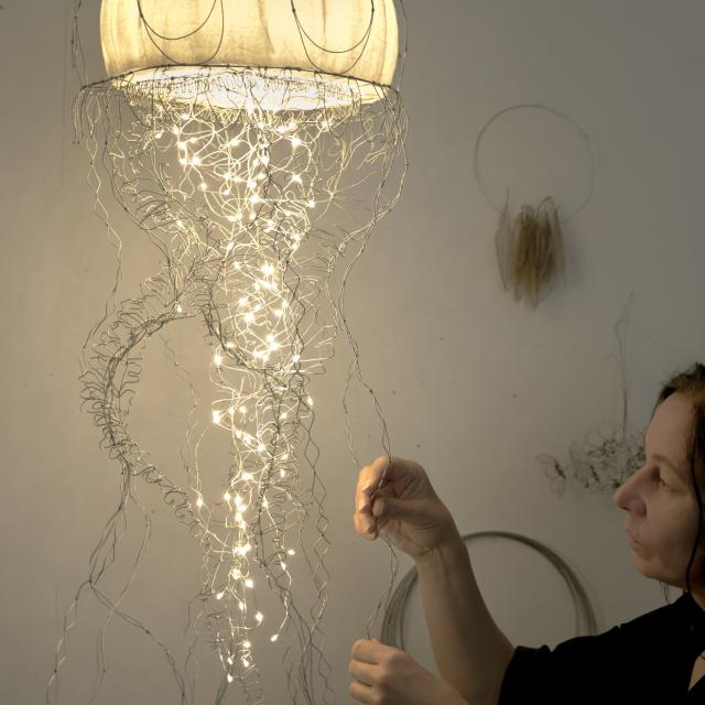 Catherine Gontier Atelier G Artisanat Art Rochefort En Terre (meduse)