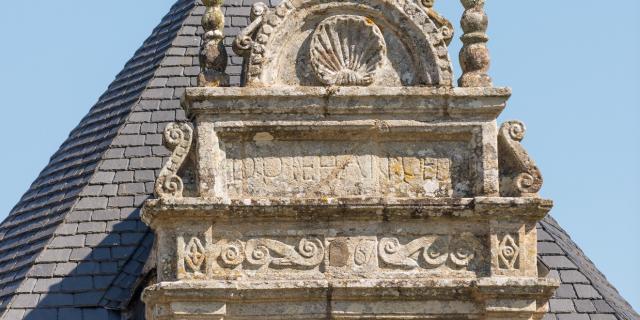 Lucarne château de Rochefort-en-Terre