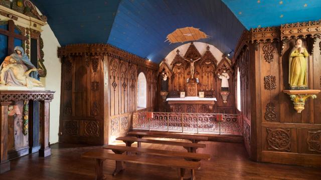 Intérieur Chapelle De La Vraie Croix