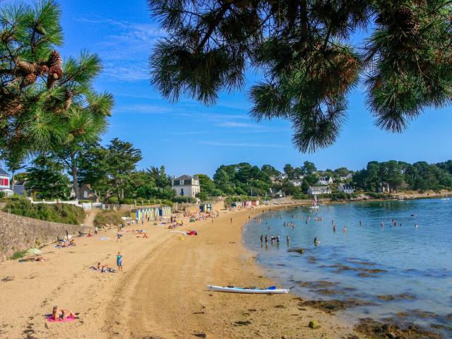 Plage du Dréhen - la grande Plage - Ile aux Moines