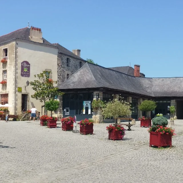 Place Des Halles Rochefort En Terre (1)