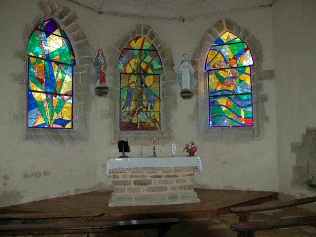 Vitraux Chapelle De La Bogeraie St Gravé