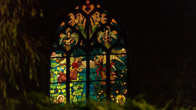 Vitrail église Rochefort-en-Terre