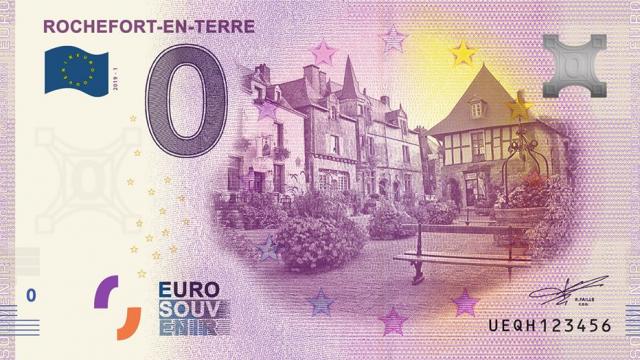 Billet Souvenir Rochefort En Terre