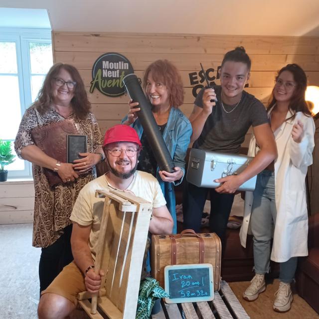 Escape Game Moulin Neuf Equipe Dg Coiffure Juin 2022