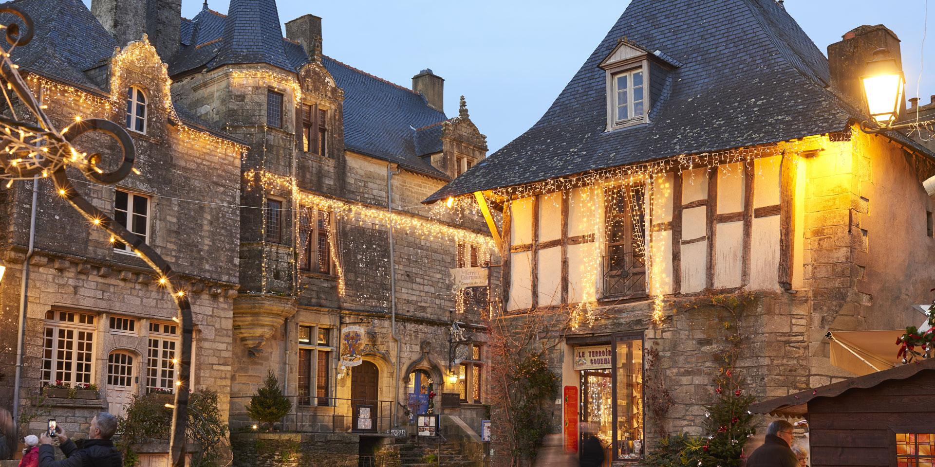 Les illuminations de Noël à Rochefort-en-Terre