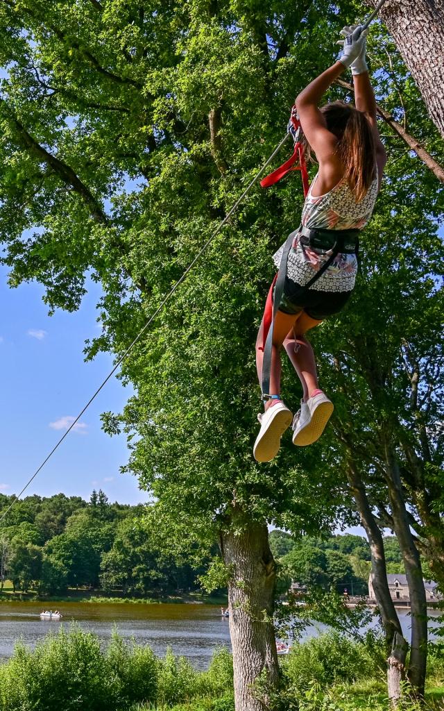 Moulin Neuf Aventure Tyrolienne