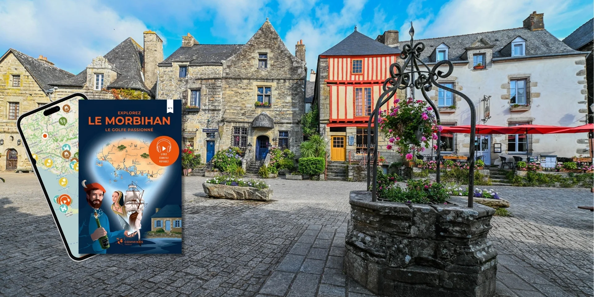 Balade Audio à Rochefort-en-Terre avec Commines