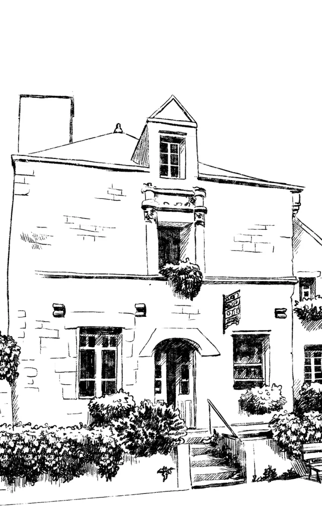 House 1666 Facade 5illustration Carine Hinder