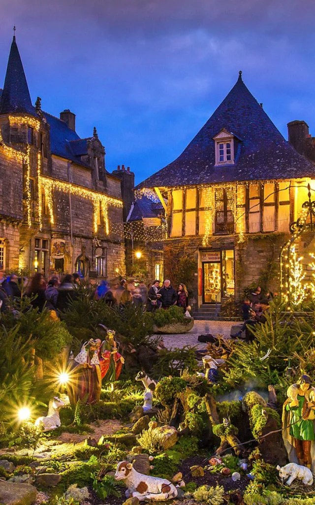 Les illuminations de Noël à Rochefort-en-Terre