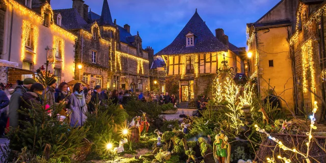 Les illuminations de Noël à Rochefort-en-Terre