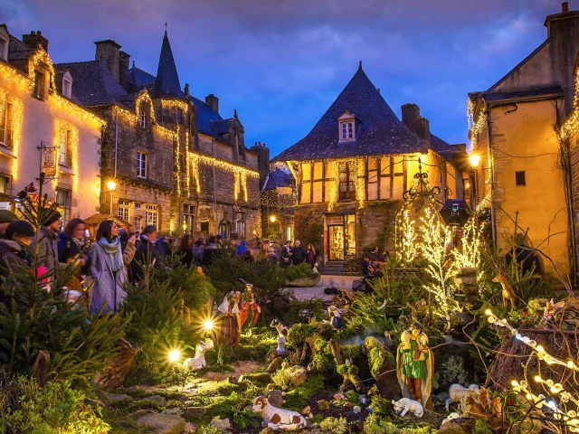 Les illuminations de Noël à Rochefort-en-Terre