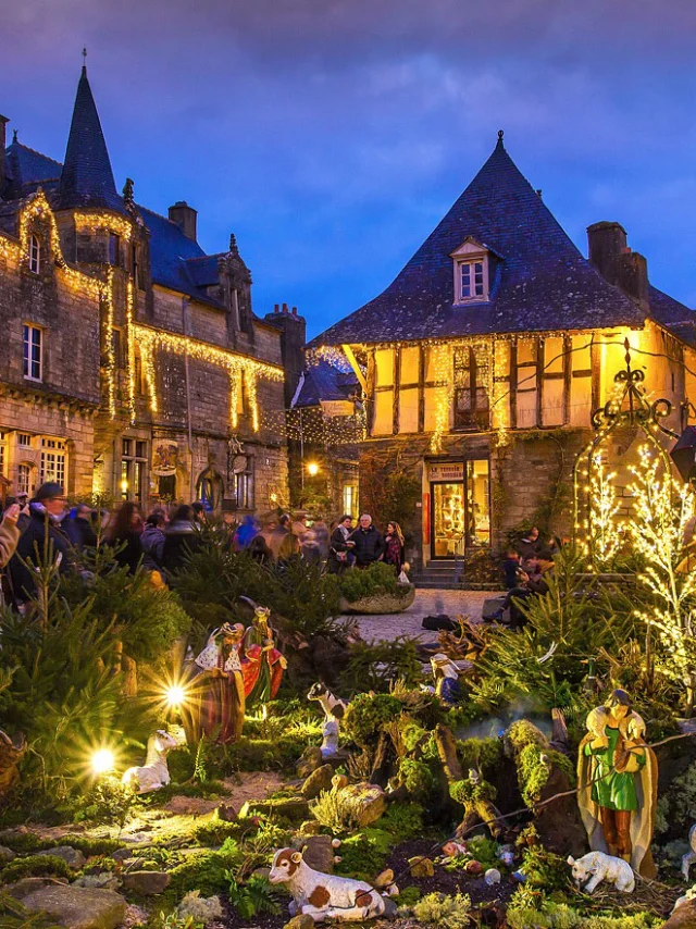 Les illuminations de Noël à Rochefort-en-Terre