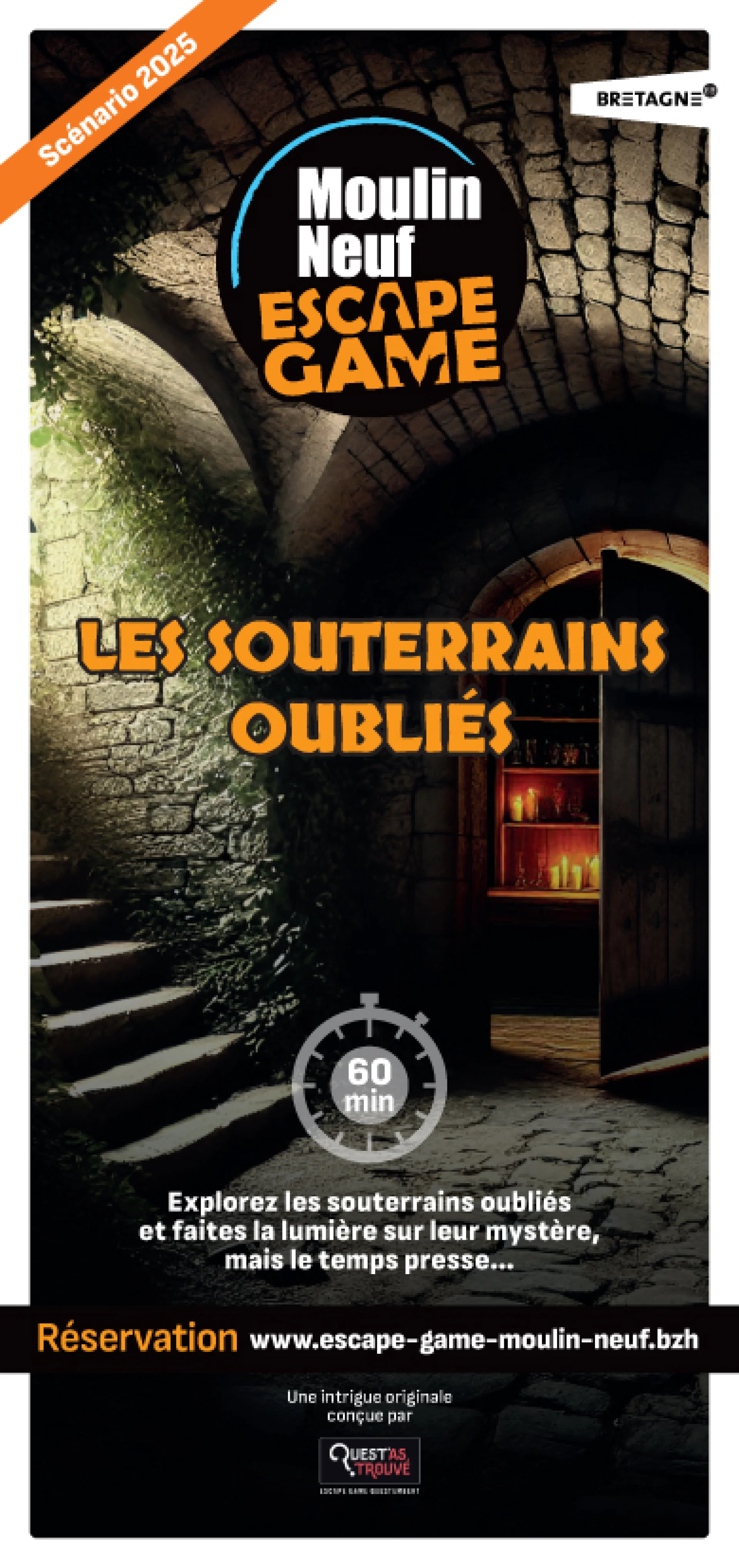 Escape Game Moulin Neuf Flyer 2025