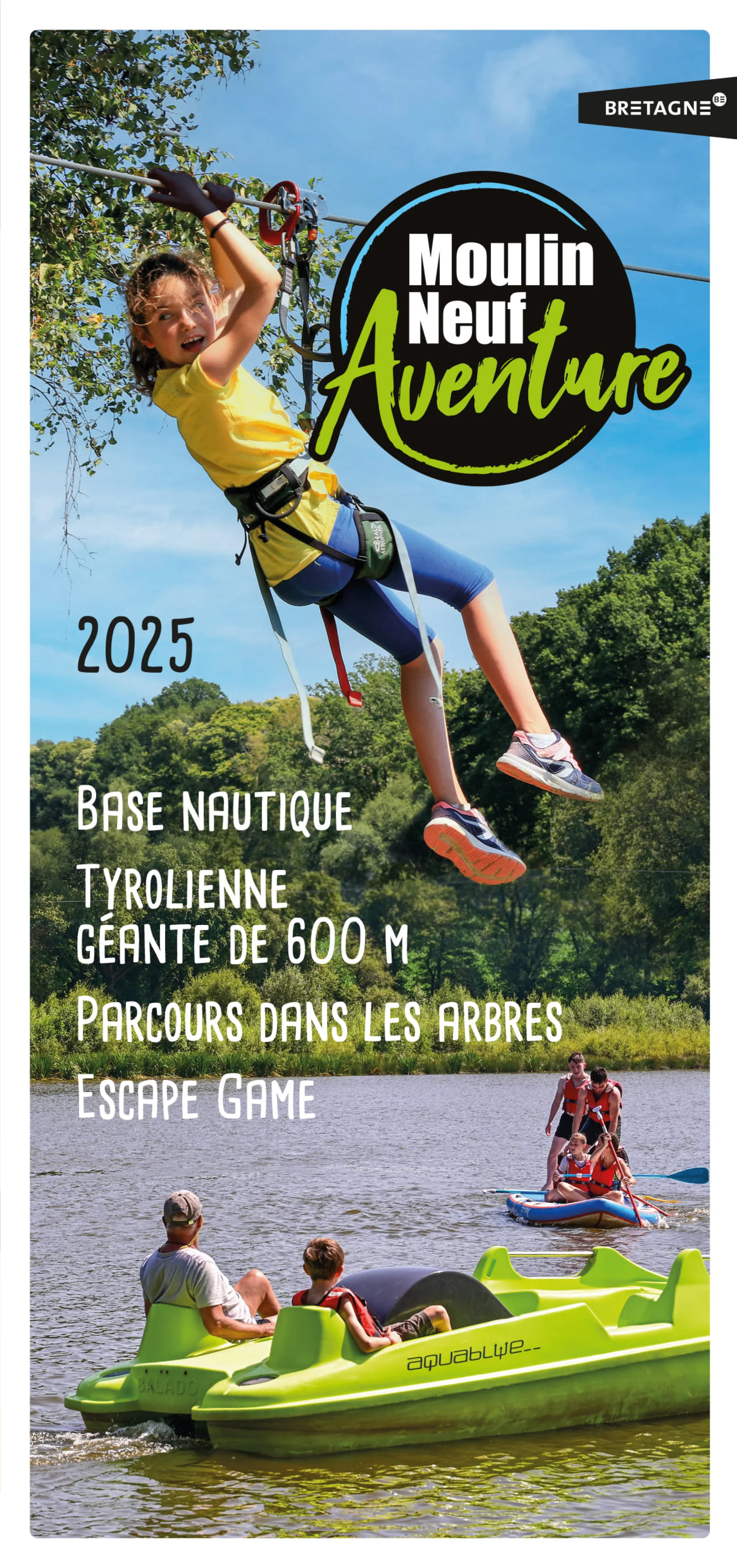 Flyer Moulin Neuf Aventure 2025