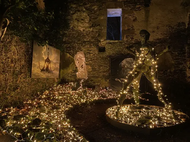 Naia Museum pendant les illuminations de Rochefort-en-Terre