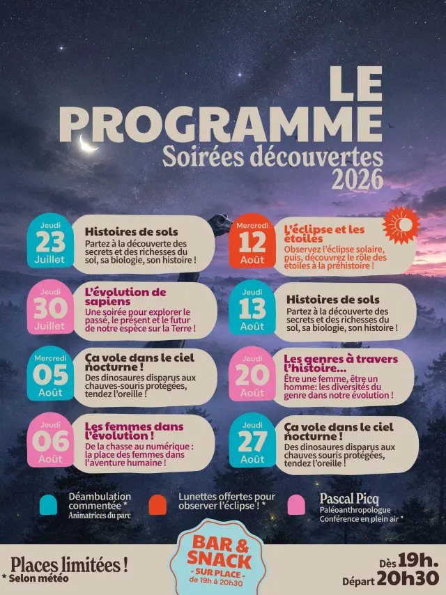 Soirees Decouvertes Parc De Prehistoire De Bretagne 1