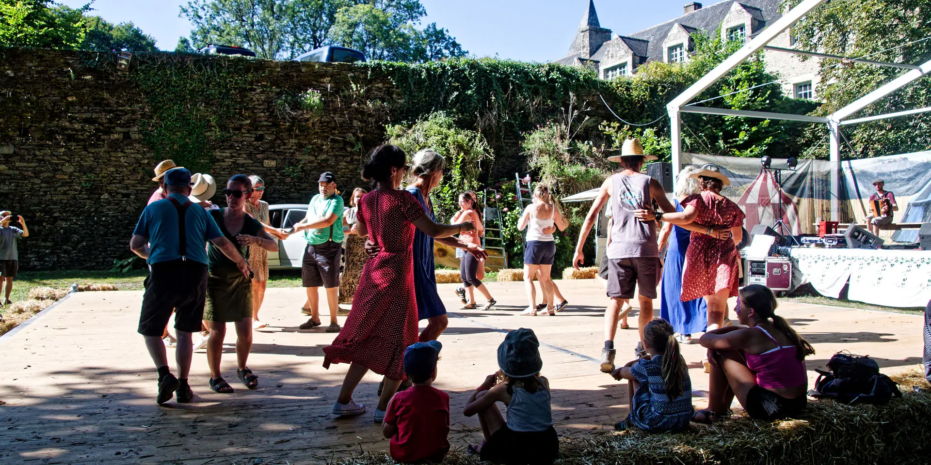 Fête au château de Rochefort-en-Terre