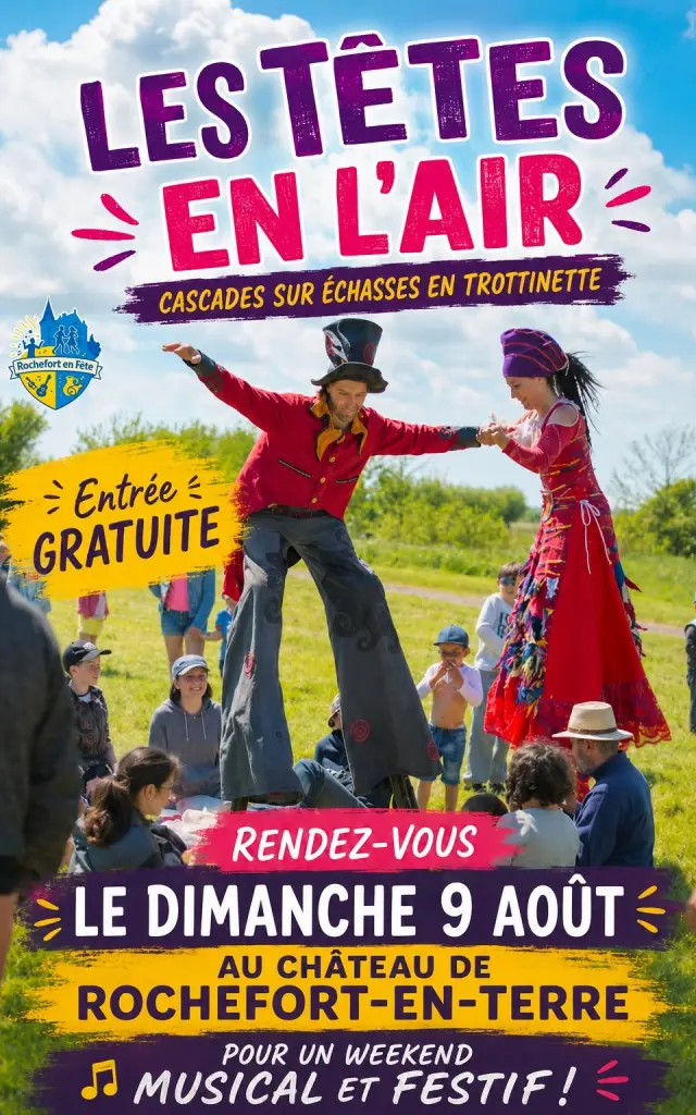 Les Tetes En Lair Au Chateau De Rochefort En Terre
