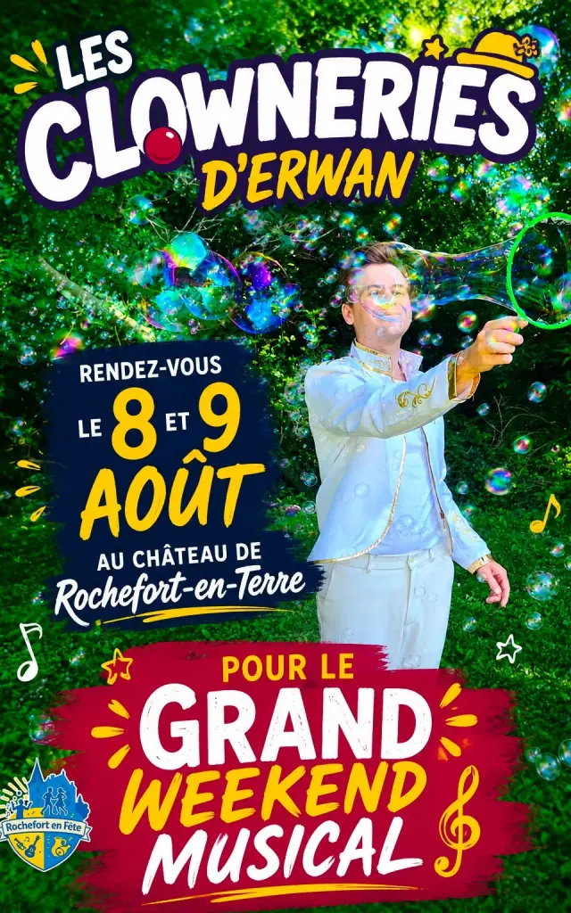 Les Clowneries Derwan Chateau Rochefort En Terre