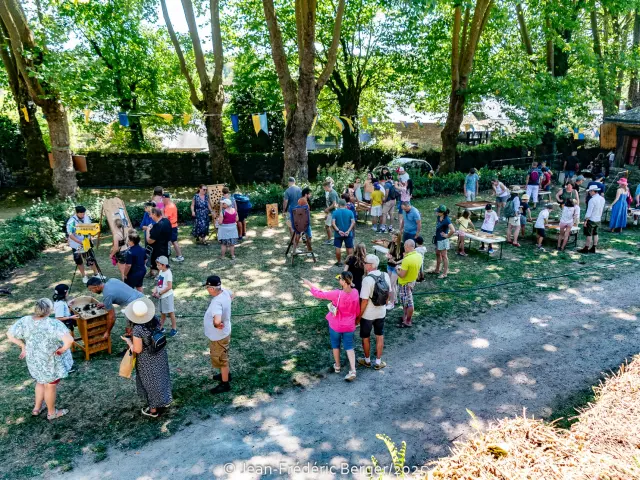 Jeux au week-end festif au château de Rochefort-en-Terre